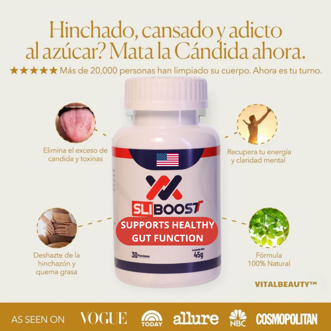 SLIBOOST Cleanse™ Cápsulas que reducen antojos, hinchazón y fatiga